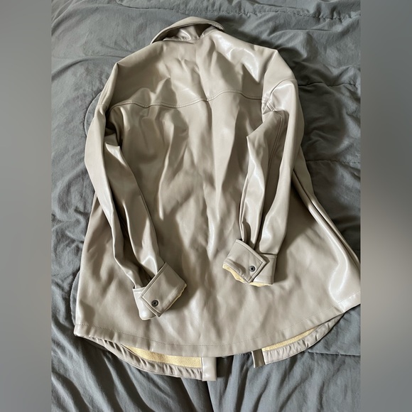 faux leather jacket - Picture 4 of 4